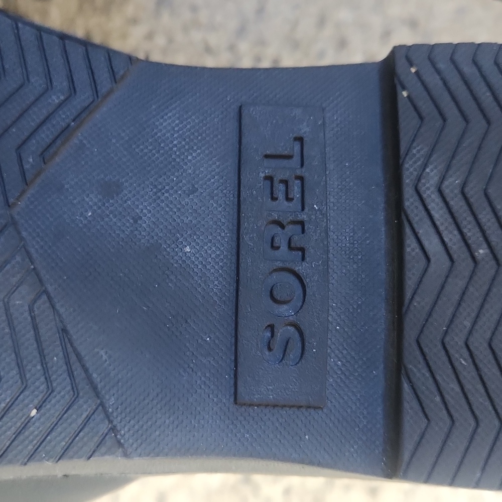 Sorel Ella III Slide Sandals Quilted Leather Slip On Flats Black Size 10.5 - Picture 13 of 14